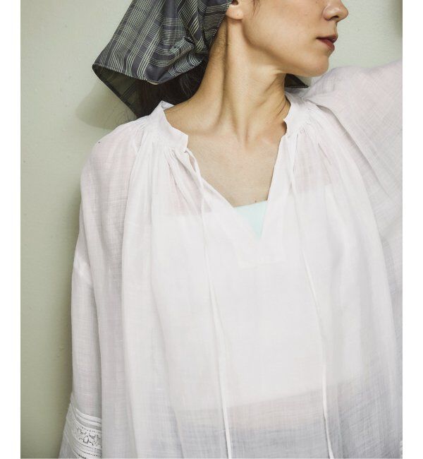 IENA「ラミーチャーチブラウス」|シャツ・ブラウス|