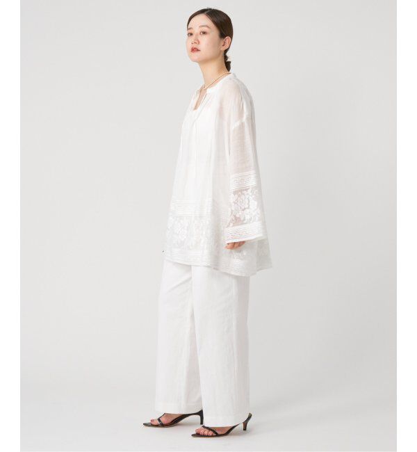 IENA「ラミーチャーチブラウス」|シャツ・ブラウス|