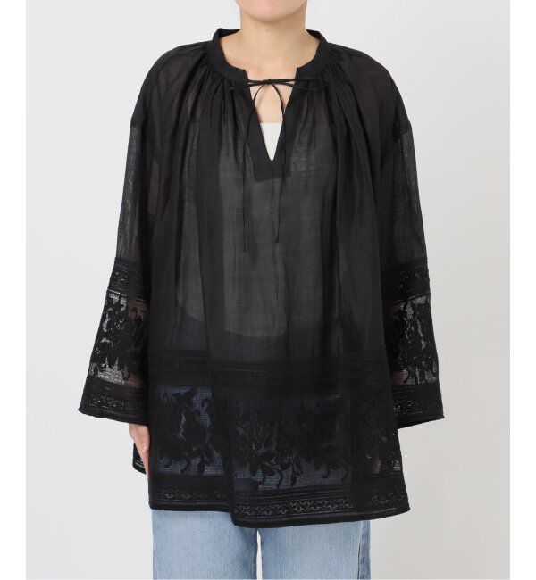 IENA「ラミーチャーチブラウス」|シャツ・ブラウス|