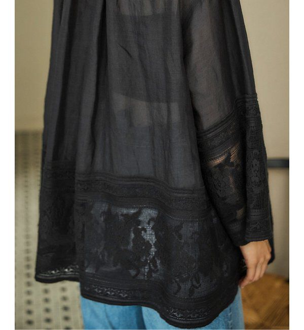 IENA「ラミーチャーチブラウス」|シャツ・ブラウス|