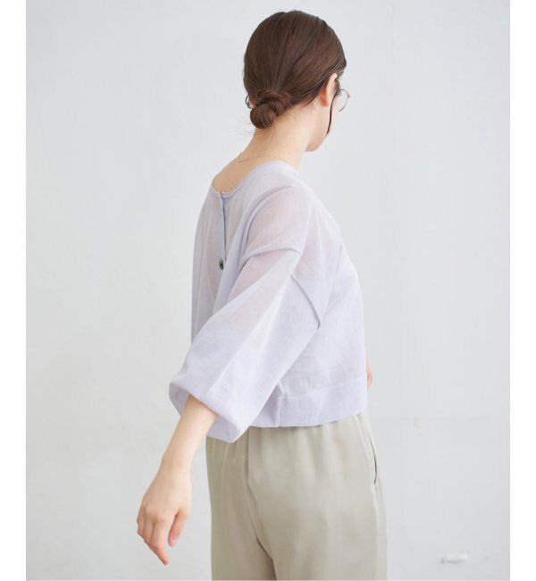 IENA「《追加2》FILMY COTTONカーディガン」|カーディガン|