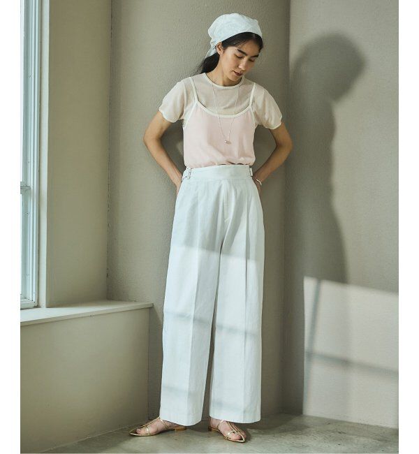 IENA「リンガーキャミソール」|ニット・セーター|