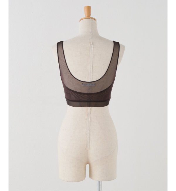 IENA「NICENICE MOMENT/ナイスナイスモーメント MESH BRA TANK NNM3-25SS-012」|インナー|