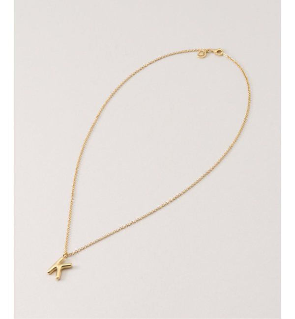 IENA「JOSEPHINE STUDIO/ジョセフィン・ストゥディオ LETER CHARM SMALL K ネックレス SMALL」|ネックレス|