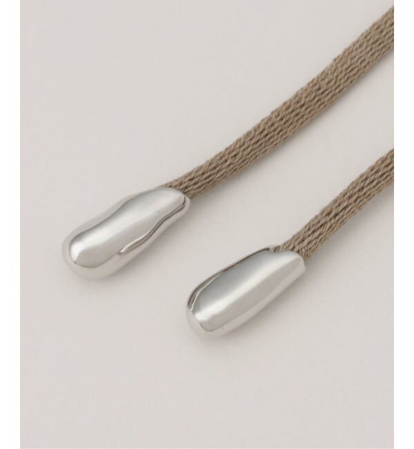 IENA「EO/イオ cotton coard chorker チョーカー EO25SS-25」|ネックレス|