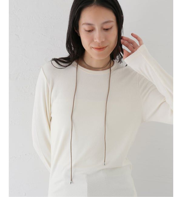 IENA「EO/イオ cotton coard chorker チョーカー EO25SS-25」|ネックレス|