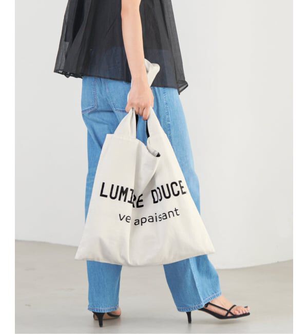 IENA「《WEB限定追加》IENA BLANC COTTON BAG」|トートバッグ|