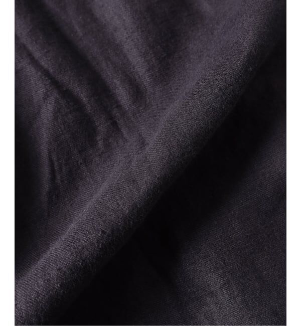 EDIFICE「ETS.MATERIAUX(マテリオ) リネン ファーマー ロングシャツ」|シャツ・ブラウス|