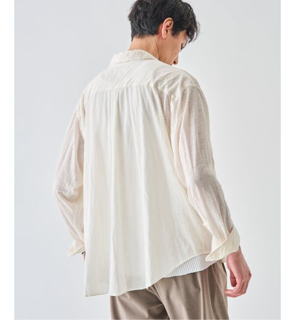 EDIFICE「《予約》Kanemasa Phil. (カネマサ フィル) 別注 28ゲージ Atmosphere Ramie シャツ」|シャツ・ブラウス|
