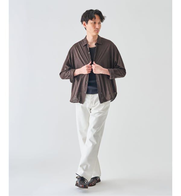 EDIFICE「《予約》Kanemasa Phil. (カネマサ フィル) 別注 28ゲージ Atmosphere Ramie シャツ」|シャツ・ブラウス|