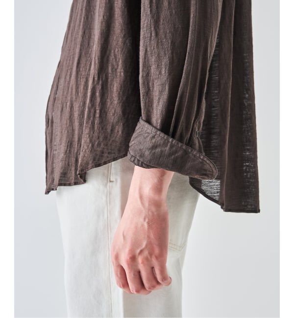 EDIFICE「《予約》Kanemasa Phil. (カネマサ フィル) 別注 28ゲージ Atmosphere Ramie シャツ」|シャツ・ブラウス|