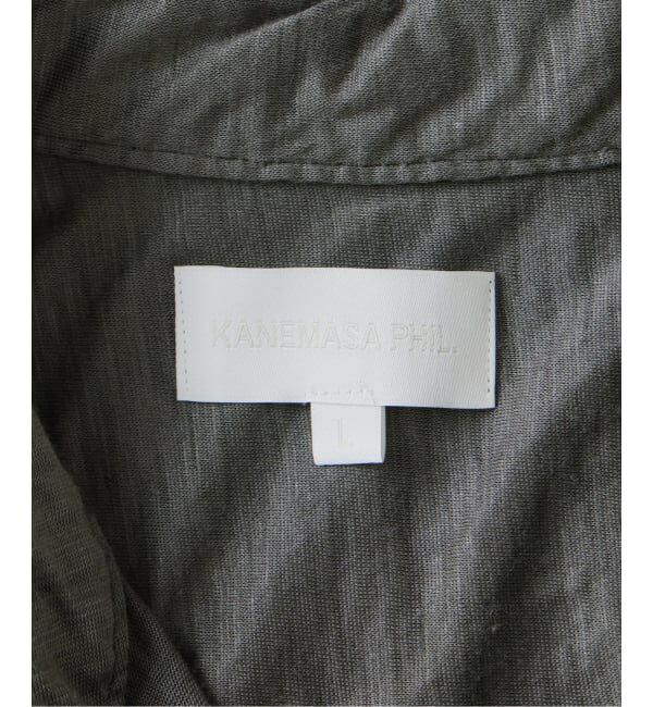 EDIFICE「《予約》Kanemasa Phil. (カネマサ フィル) 別注 28ゲージ Atmosphere Ramie シャツ」|シャツ・ブラウス|