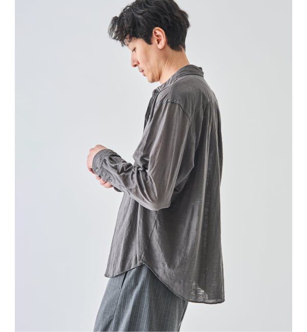 EDIFICE「《予約》Kanemasa Phil. (カネマサ フィル) 別注 28ゲージ Atmosphere Ramie シャツ」|シャツ・ブラウス|