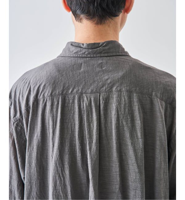 EDIFICE「《予約》Kanemasa Phil. (カネマサ フィル) 別注 28ゲージ Atmosphere Ramie シャツ」|シャツ・ブラウス|