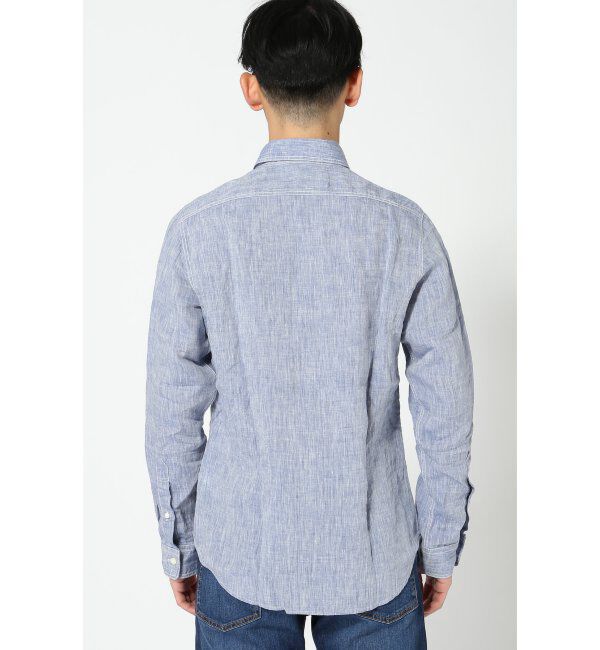 JOURNAL STANDARD「■リネンシャンブレー レザーパイピング■」|シャツ・ブラウス|