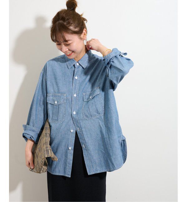 JOURNAL STANDARD relume「シャンブレーワークシャツ」|シャツ・ブラウス|