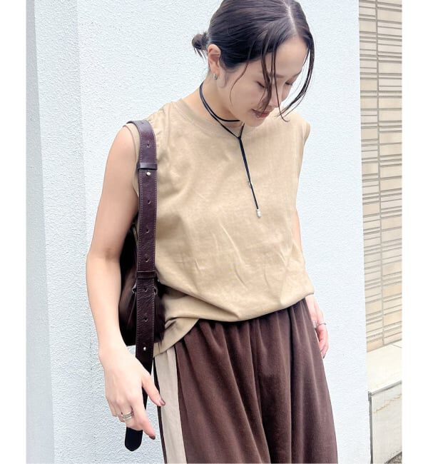 JOURNAL STANDARD「《追加2》汗ジミ防止天竺ノースリーブ」|Tシャツ・カットソー|