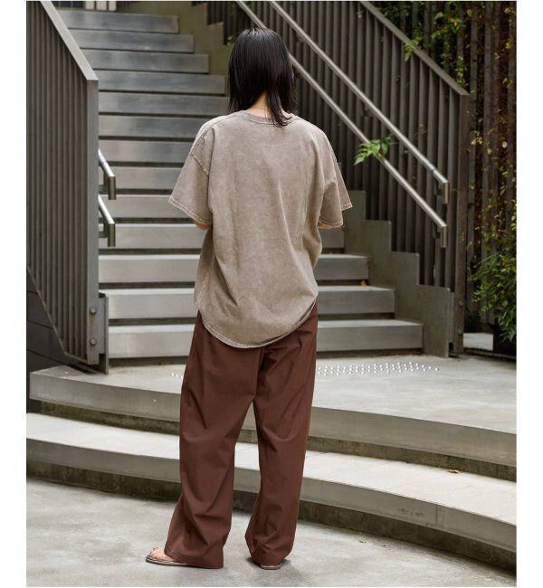 JOURNAL STANDARD「《追加4》【撥水/接触冷感/洗える/UVカット】リネンナイロンストレッチワイドパンツ」|その他|