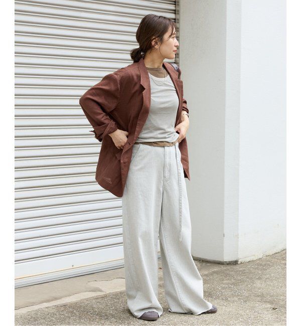 JOURNAL STANDARD「《追加2》リネン SB-2B ジャケット」|テーラードジャケット|