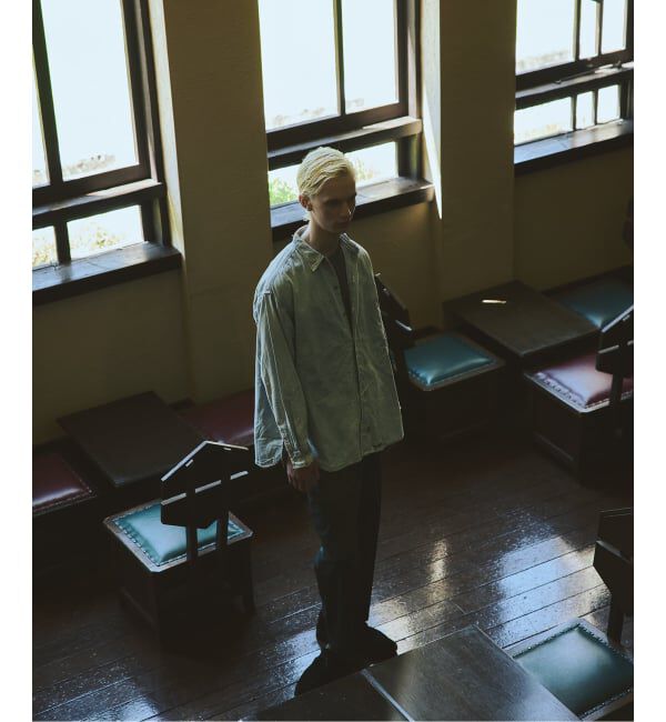 J.S.Homestead「0404 ANACHRONORM / アナクロノーム &times; J.S.Homestead / シャンブレーシャツ」|シャツ・ブラウス|