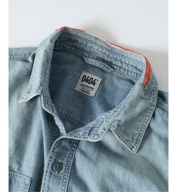 J.S.Homestead「0404 ANACHRONORM / アナクロノーム &times; J.S.Homestead / シャンブレーシャツ」|シャツ・ブラウス|