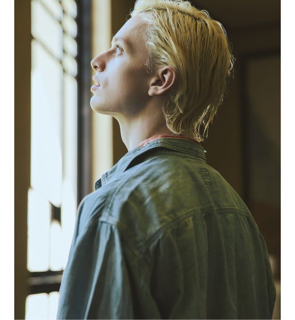 J.S.Homestead「0404 ANACHRONORM / アナクロノーム &times; J.S.Homestead / シャンブレーシャツ」|シャツ・ブラウス|