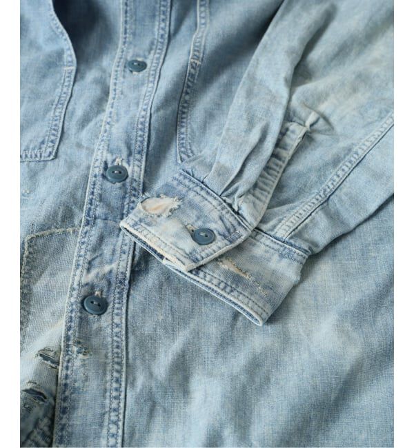 J.S.Homestead「0404 ANACHRONORM / アナクロノーム &times; J.S.Homestead / シャンブレーシャツ」|シャツ・ブラウス|