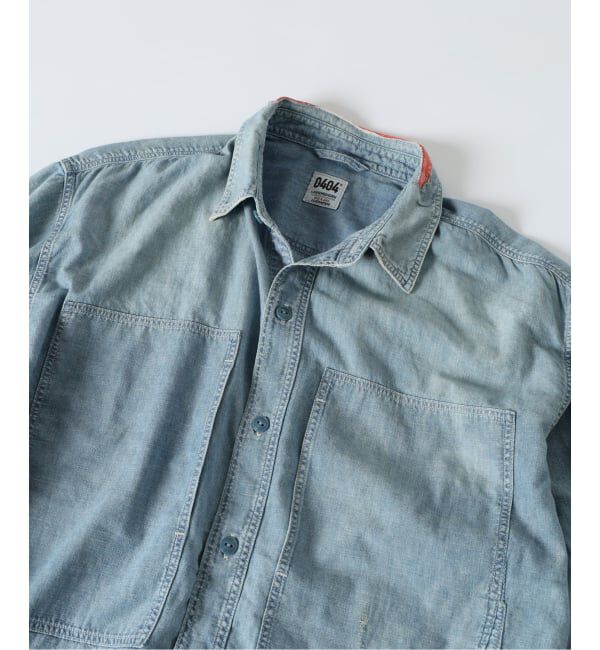 J.S.Homestead「0404 ANACHRONORM / アナクロノーム &times; J.S.Homestead / シャンブレーシャツ」|シャツ・ブラウス|