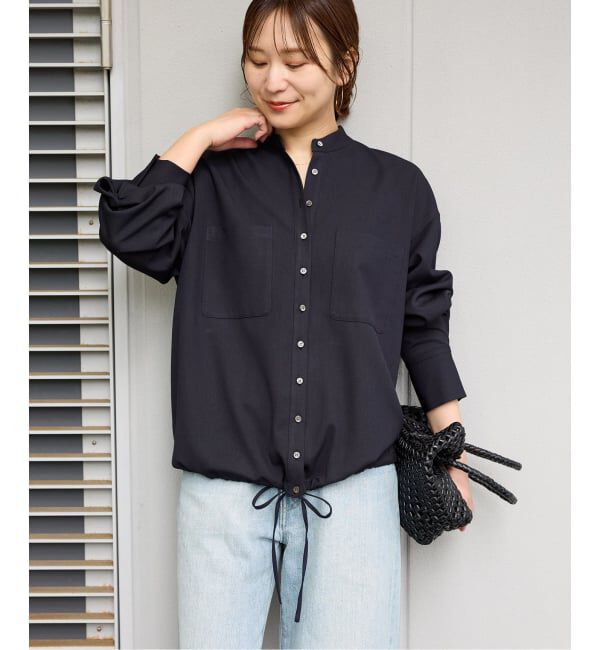 JOURNAL STANDARD「《追加3》ウーリッシュツイルタックボリュームシャツ」|シャツ・ブラウス|