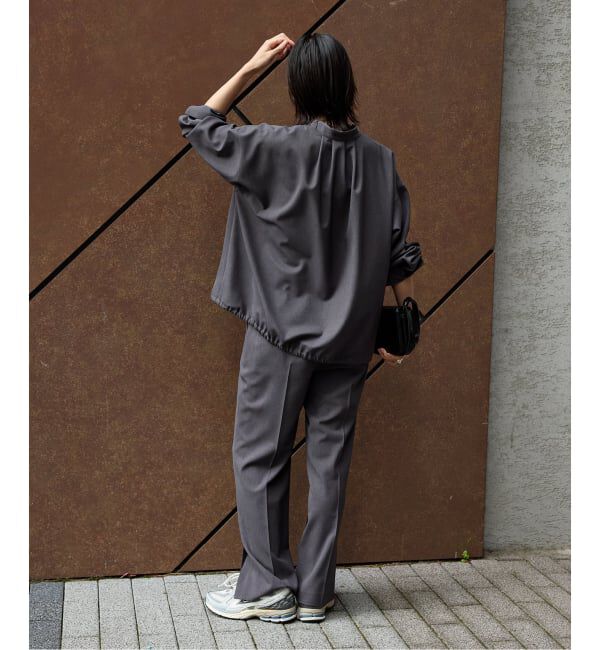 JOURNAL STANDARD「《追加3》ウーリッシュツイルタックボリュームシャツ」|シャツ・ブラウス|