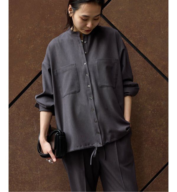 JOURNAL STANDARD「《追加3》ウーリッシュツイルタックボリュームシャツ」|シャツ・ブラウス|