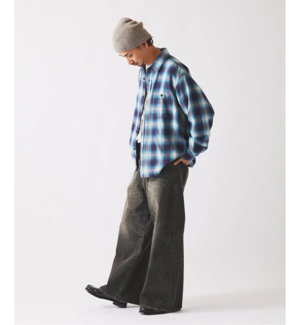 JOURNAL STANDARD relume「USAコットン ネル オンブレチェック シャツ」|シャツ・ブラウス|