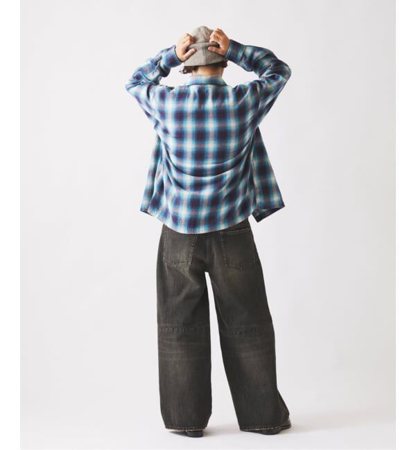 JOURNAL STANDARD relume「USAコットン ネル オンブレチェック シャツ」|シャツ・ブラウス|
