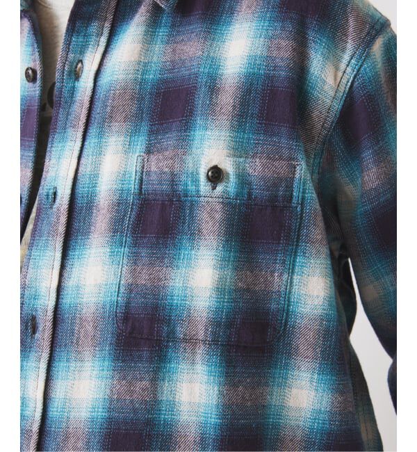 JOURNAL STANDARD relume「USAコットン ネル オンブレチェック シャツ」|シャツ・ブラウス|