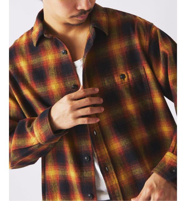 JOURNAL STANDARD relume「USAコットン ネル オンブレチェック シャツ」|シャツ・ブラウス|