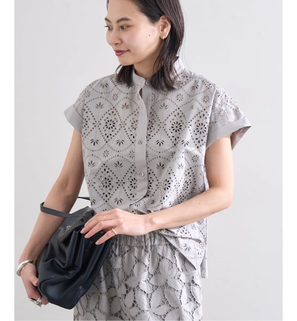 JOURNAL STANDARD「《予約》別注【TICCA / ティッカ】 レースフレンチシャツ JSP」|シャツ・ブラウス|