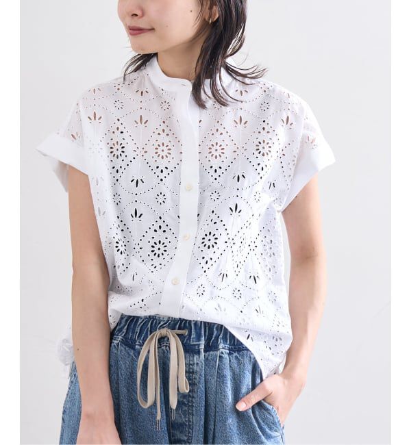 JOURNAL STANDARD「《予約》別注【TICCA / ティッカ】 レースフレンチシャツ JSP」|シャツ・ブラウス|