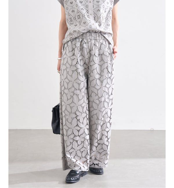 JOURNAL STANDARD「《予約》別注【TICCA / ティッカ】フラワーレースパンツ JSP」|その他|グレー