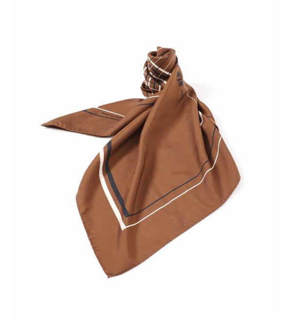 journal standard L'essage「《予約》【AENEIS/エネス】Minimal Illusion 1970 Silk Scarf：スカーフ」|バンダナ・スカーフ|