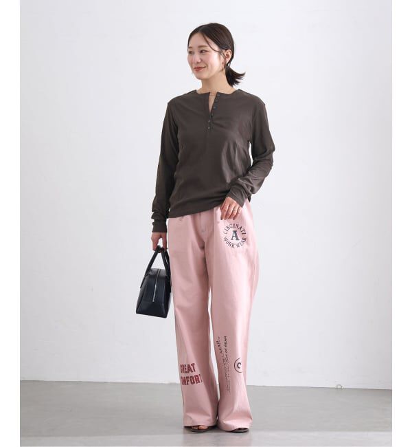 JOURNAL STANDARD「《予約》シアーコットン2WAYヘンリー」|Tシャツ・カットソー|