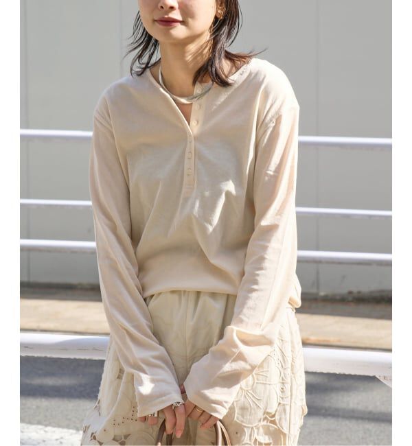 JOURNAL STANDARD「《予約》シアーコットン2WAYヘンリー」|Tシャツ・カットソー|