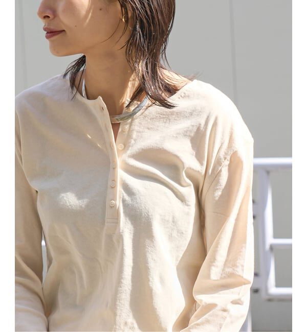 JOURNAL STANDARD「《予約》シアーコットン2WAYヘンリー」|Tシャツ・カットソー|