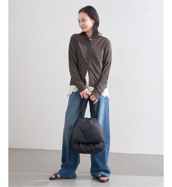 JOURNAL STANDARD「《予約》シアーコットンクルーネックカーディガン」|カーディガン|