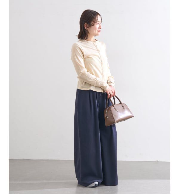 JOURNAL STANDARD「《予約》シアーコットンクルーネックカーディガン」|カーディガン|