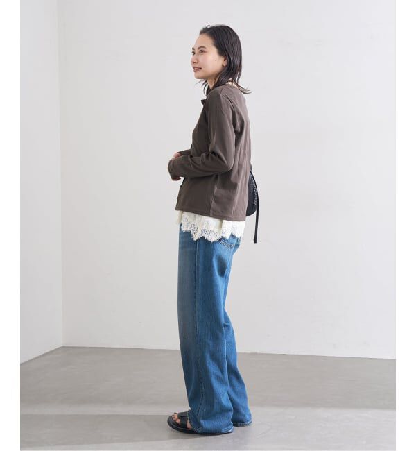 JOURNAL STANDARD「《予約》シアーコットンクルーネックカーディガン」|カーディガン|