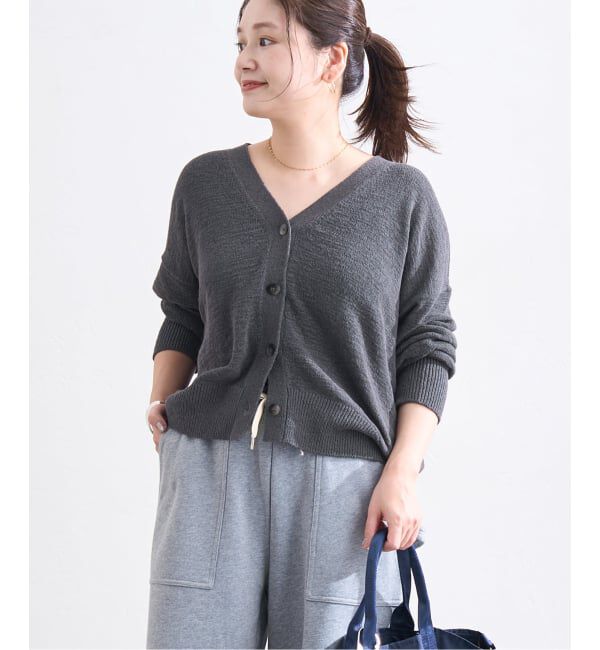 JOURNAL STANDARD「《予約》テープヤーンVカーディガン」|カーディガン|
