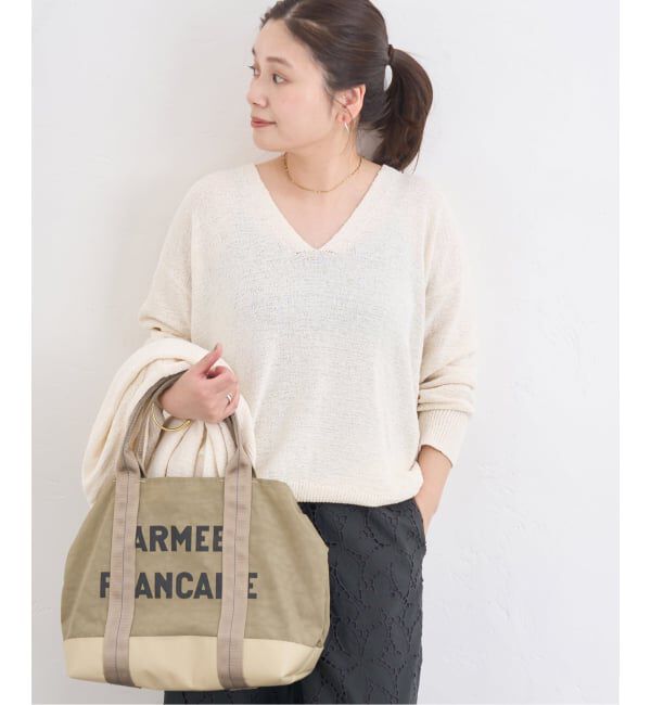 JOURNAL STANDARD「《予約》テープヤーンニュアンスVプルオーバー」|ニット・セーター|