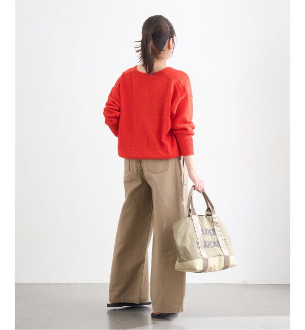 JOURNAL STANDARD「《予約》テープヤーンニュアンスVプルオーバー」|ニット・セーター|