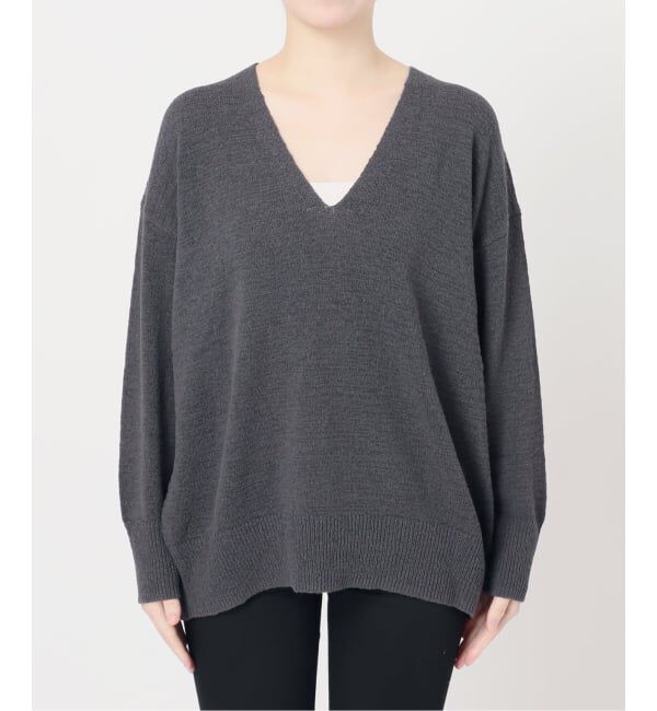 JOURNAL STANDARD「《予約》テープヤーンニュアンスVプルオーバー」|ニット・セーター|