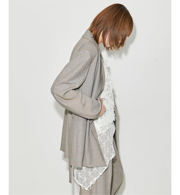 journal standard L'essage「《予約》スカーフ&キャミブラウス」|シャツ・ブラウス|